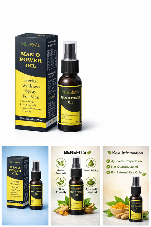 Veda Mania Men O Power Oil