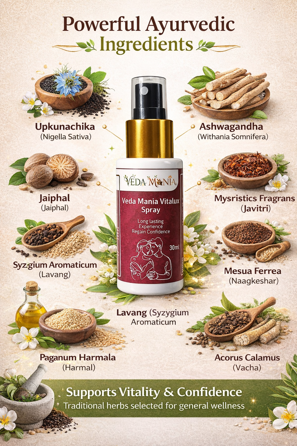 Veda vital spary oil
