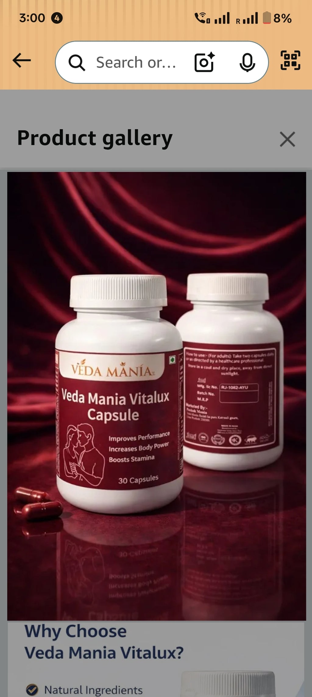 Veda vital 30 capsule