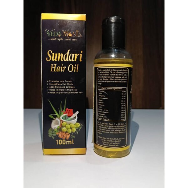 Sundari Ayurvedic Hair Oil 100ml
