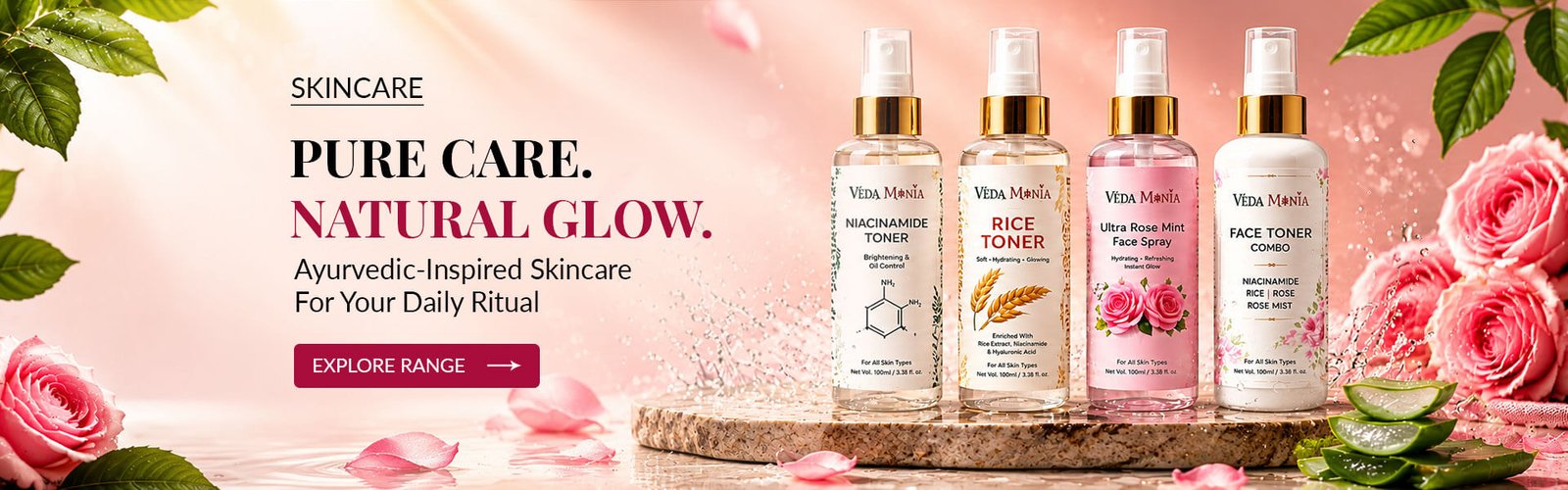 PURE CARE. NATURAL GLOW.